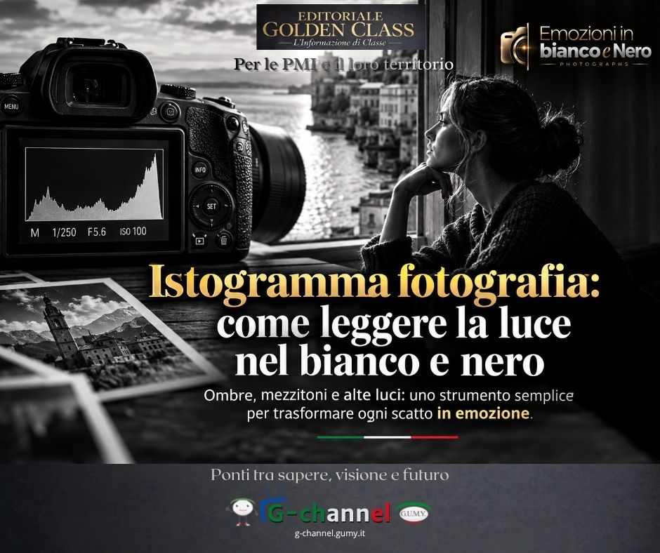 Istogramma fotografia: come leggere la luce nel bianco e nero